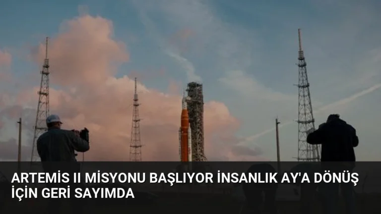 Artemis II Misyonu Başlıyor İnsanlık Ay’a Dönüş İçin Geri Sayımda