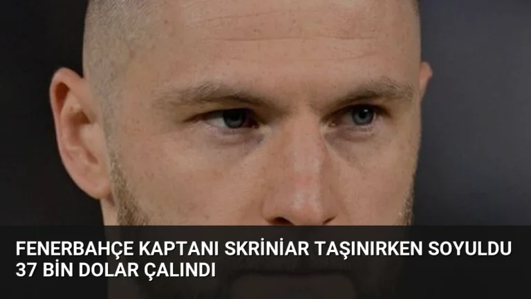 Fenerbahçe Kaptanı Skriniar Taşınırken Soyuldu 37 Bin Dolar Çalındı