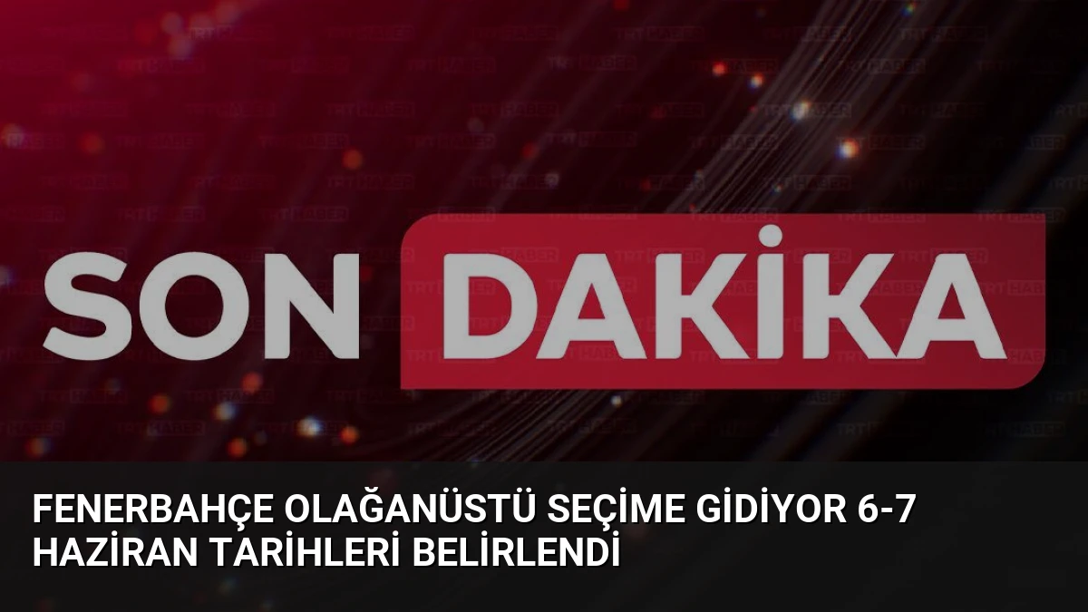 Fenerbahçe Olağanüstü Seçime Gidiyor 6-7 Haziran Tarihleri Belirlendi