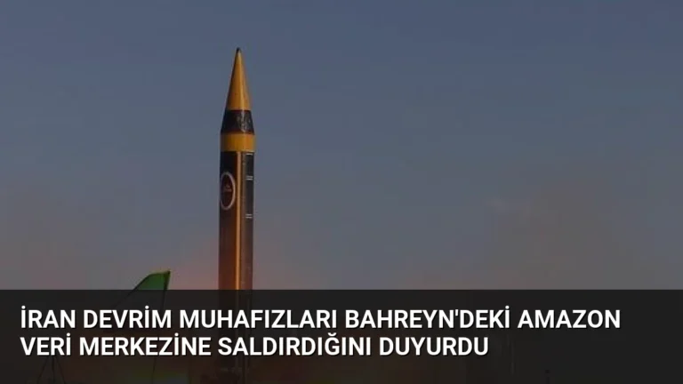 İran Devrim Muhafızları Bahreyn’deki Amazon Veri Merkezine Saldırdığını Duyurdu