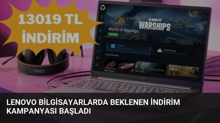 Lenovo Bilgisayarlarda Beklenen İndirim Kampanyası Başladı