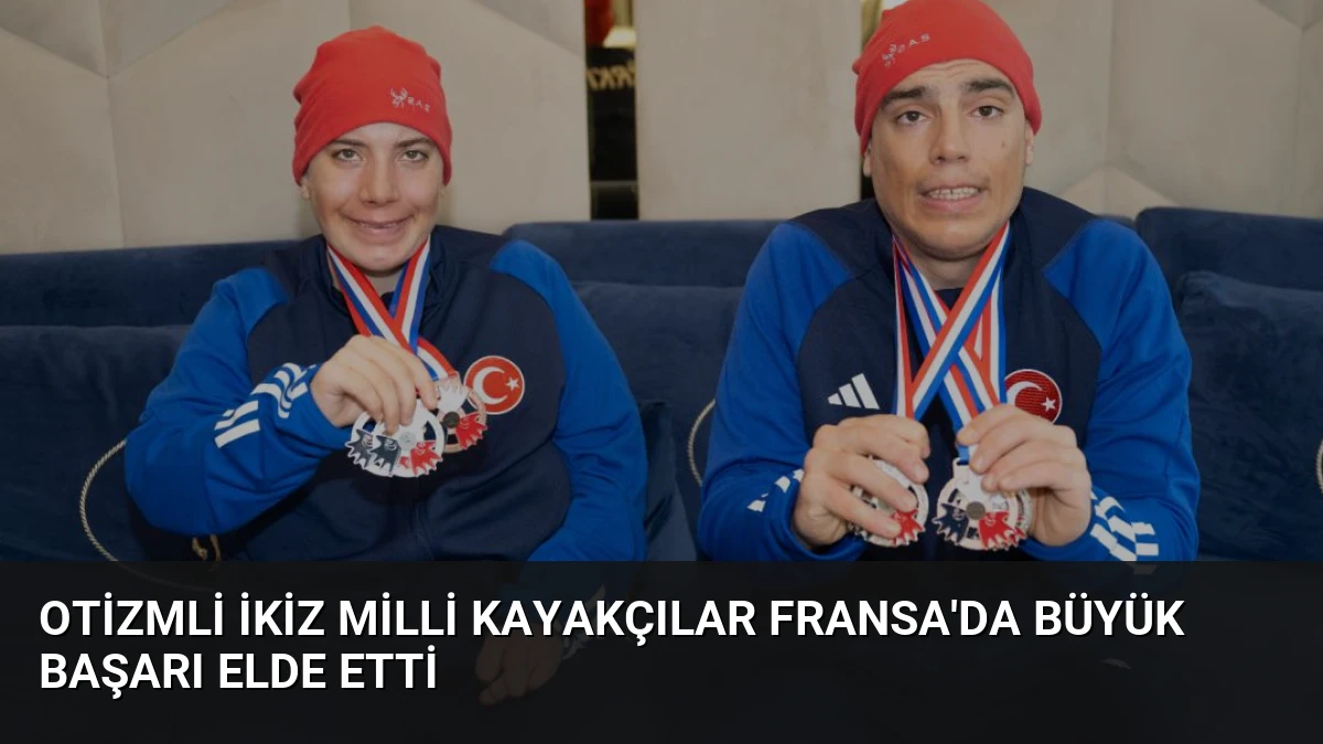 Otizmli İkiz Milli Kayakçılar Fransa’da Büyük Başarı Elde Etti