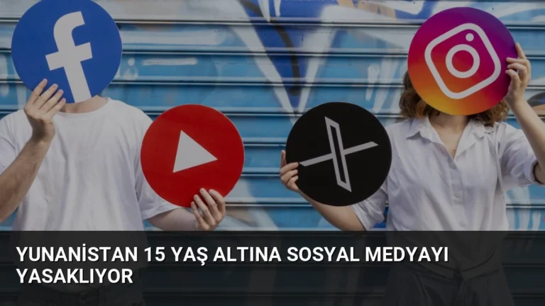 Yunanistan 15 Yaş Altına Sosyal Medyayı Yasaklıyor