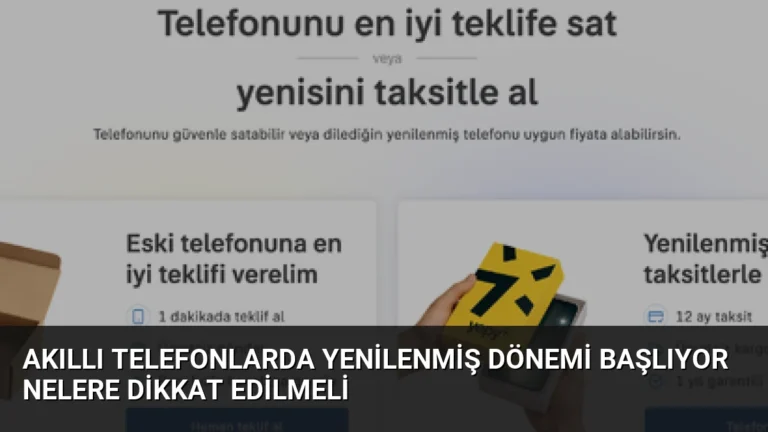 Akıllı Telefonlarda Yenilenmiş Dönemi Başlıyor Nelere Dikkat Edilmeli