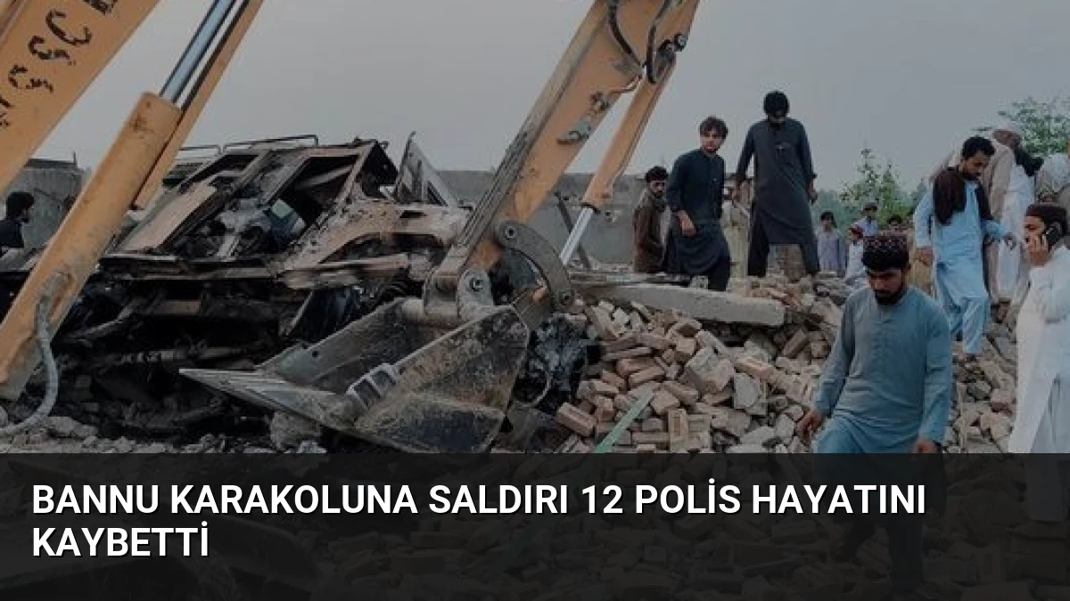 Bannu Karakoluna Saldırı 12 Polis Hayatını Kaybetti