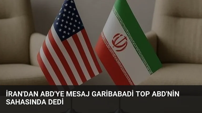 İran’dan ABD’ye Mesaj Garibabadi Top ABD’nin Sahasında Dedi