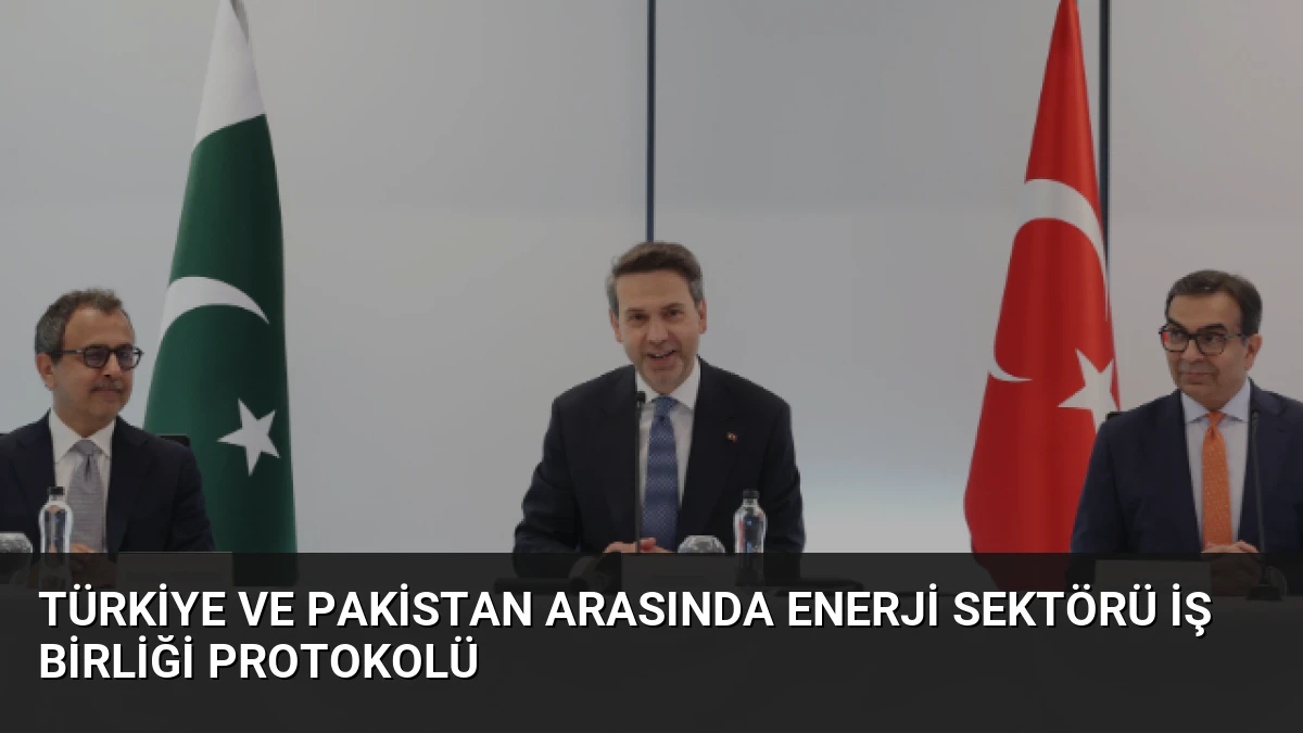 Türkiye ve Pakistan Arasında Enerji Sektörü İş Birliği Protokolü