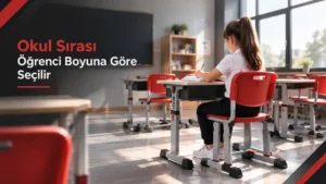 Okul Sırası Öğrenci Boyuna Göre Seçilir