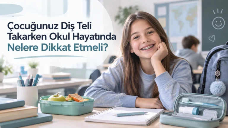 Çocuğunuz Diş Teli Takarken Okul Hayatında Nelere Dikkat Etmeli?