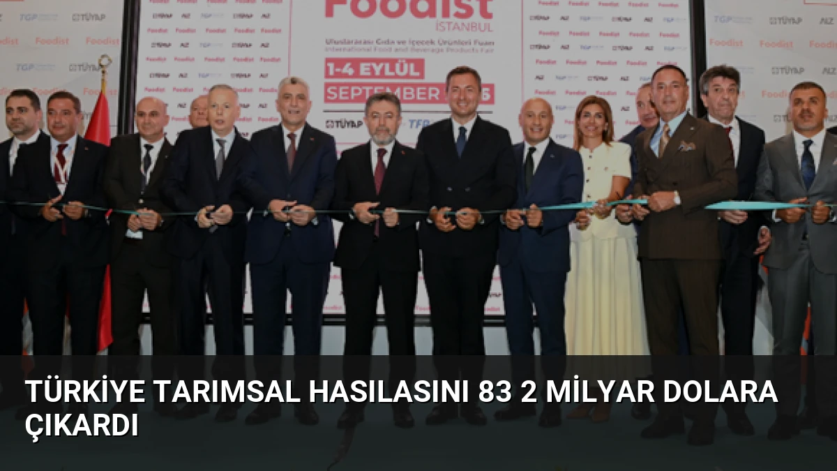 Türkiye Tarımsal Hasılasını 83 2 Milyar Dolara Çıkardı
